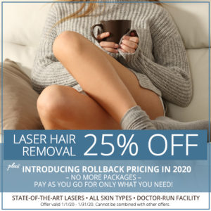 Laser Hair Removal - 25% Off